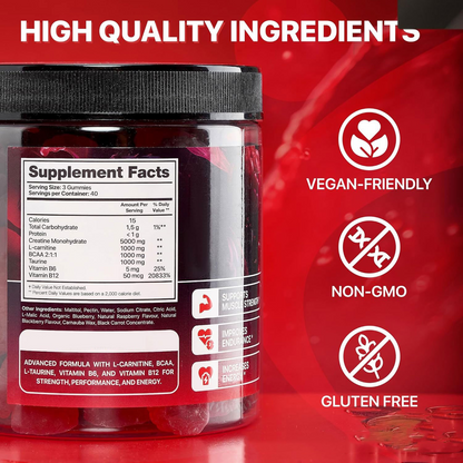 FUELMODE Muscle Boost Gummies